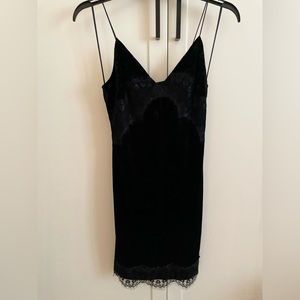 Topshop select and lace mini
